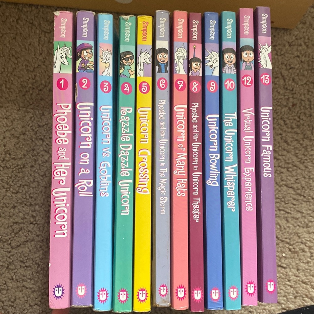 1-13 Phoebe and her Unicorn (DOES NOT INCLUDE BOOK 11)